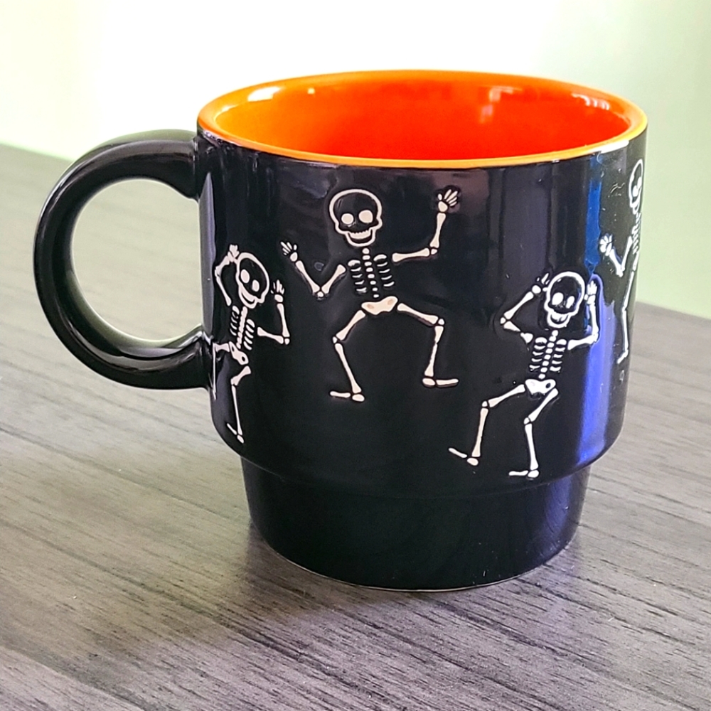 Dancing Skeleton Mugs